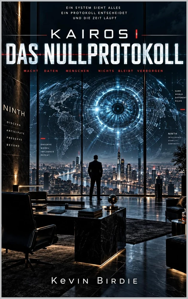 Originalcover von KAIROS I – Das Nullprotokoll von Kevin Birdie